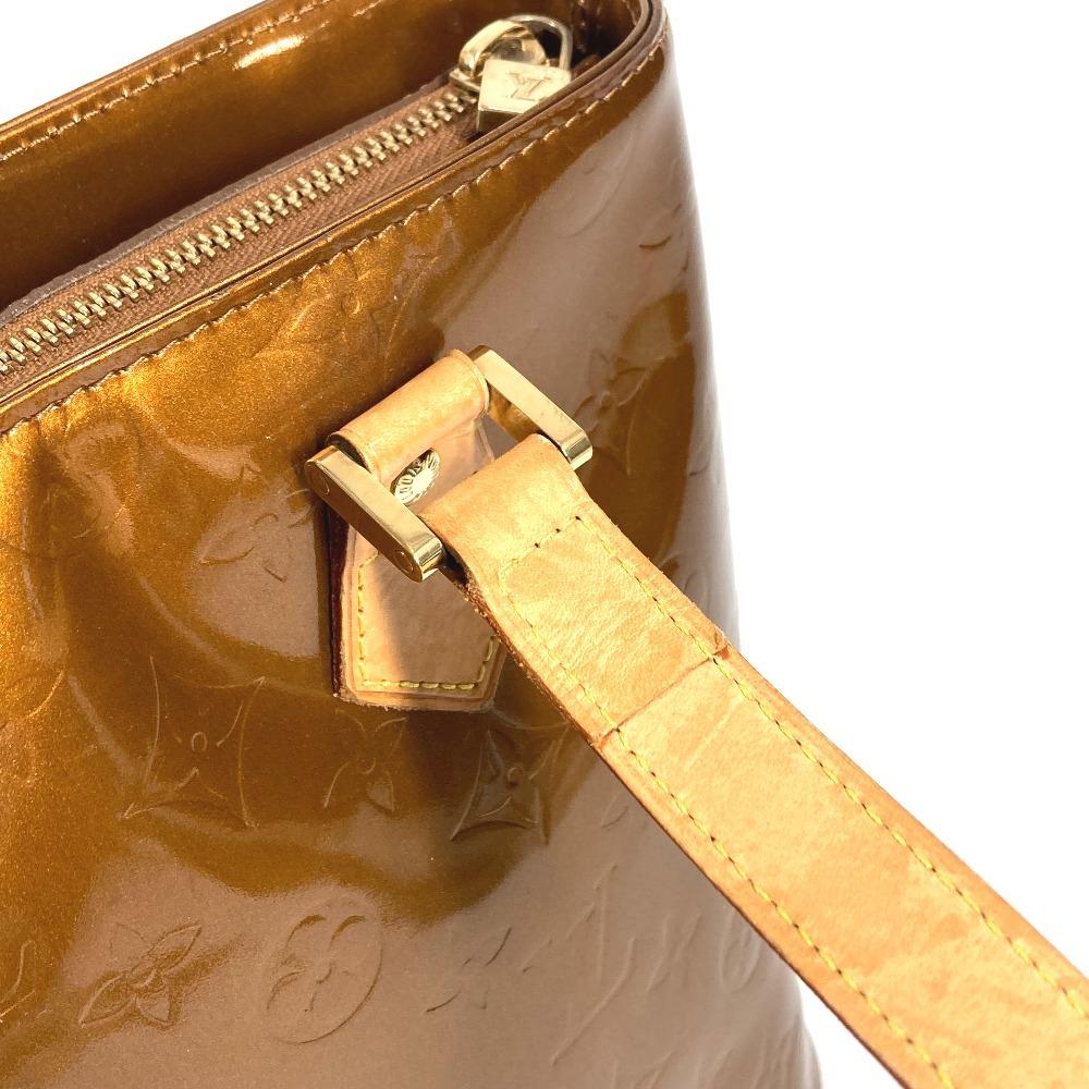 Louis Vuitton M91122 Bolsa de Ombro Tote MonogramVernis Houston Marrom Bronze