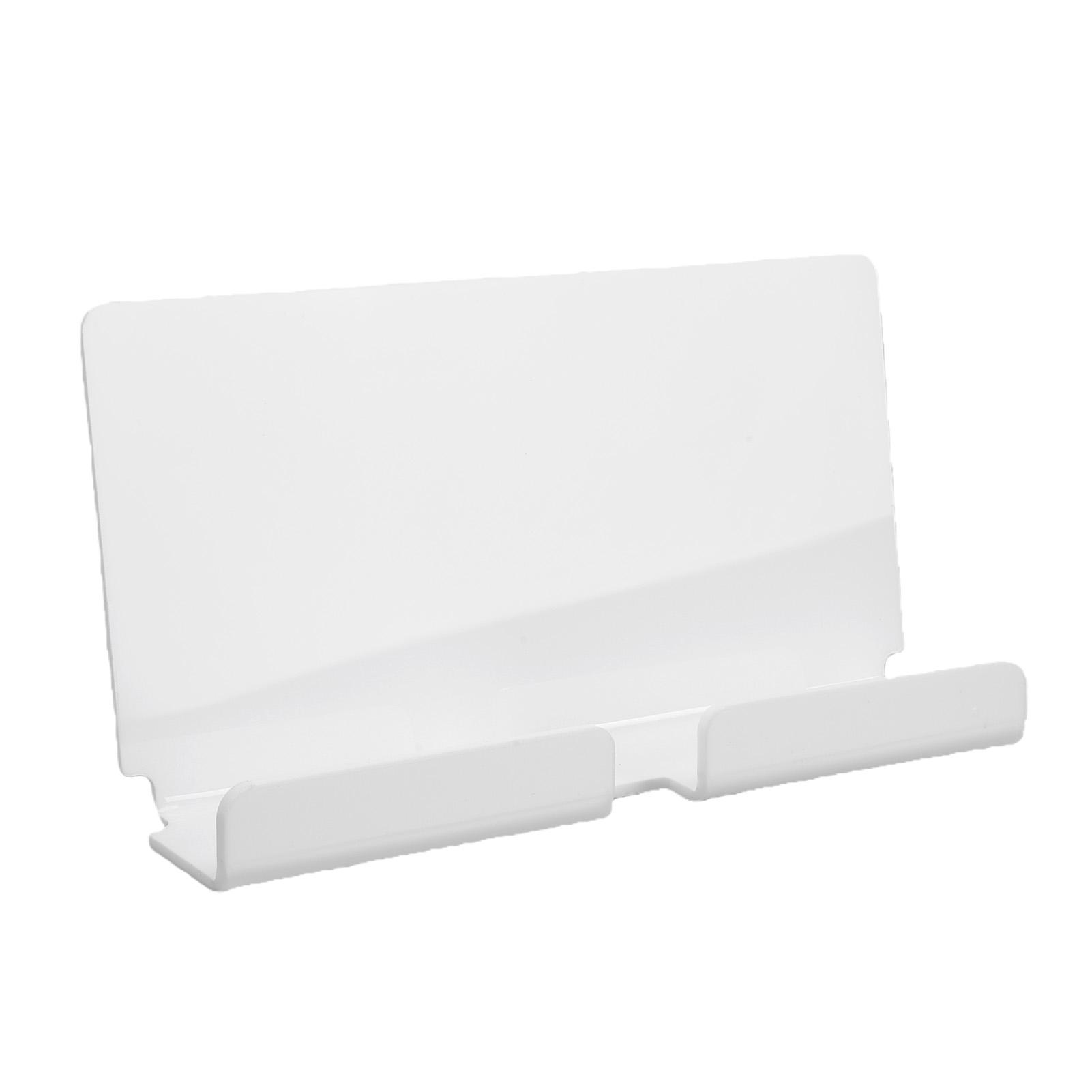 2pcs Tablet Wall Mount Holder Acrylic Tablet Wall Stand with Hole for Smartphone Electronic Rder