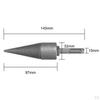 Metal Drill Bits Head Replacement Supplies Chopping Wood Splitter Cone