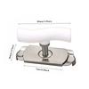 Multi-Function Bottle Cap Opener Stainless Steel Adjustable Lids Off Jar Opener Labor-Saving Screw Can Opener Kitchen Gadget