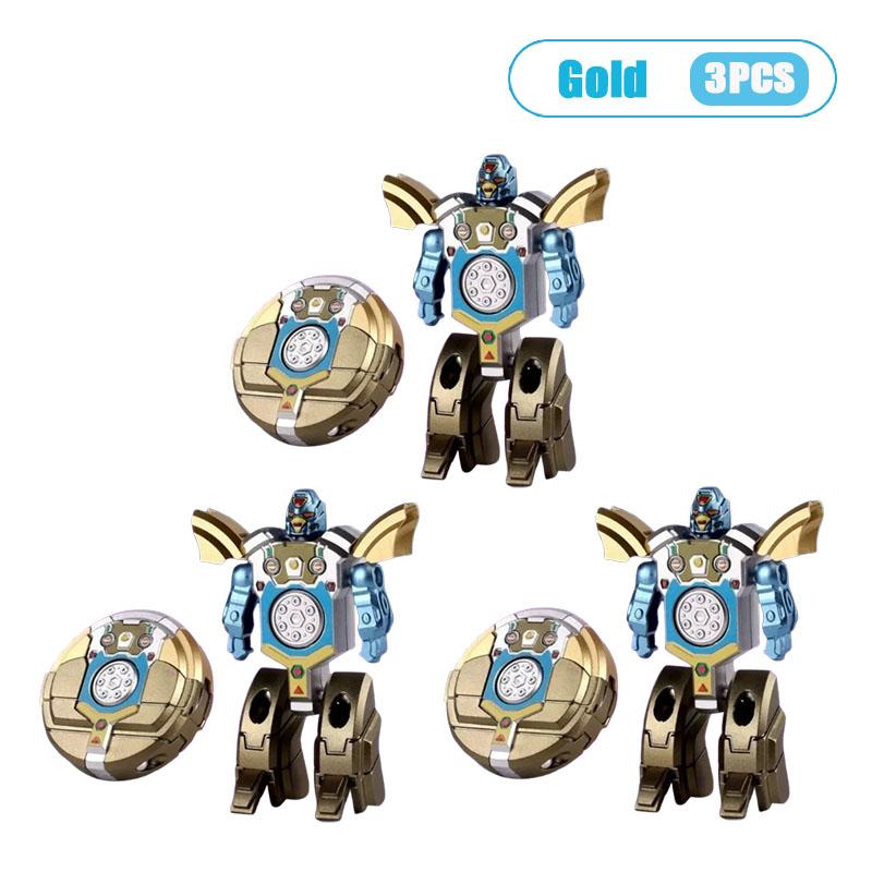 Transforming Robot Fidget Spinner 2-In-1 Decompression Toy Creative Finger Gyro Stress Relief Gift For Boys Kids