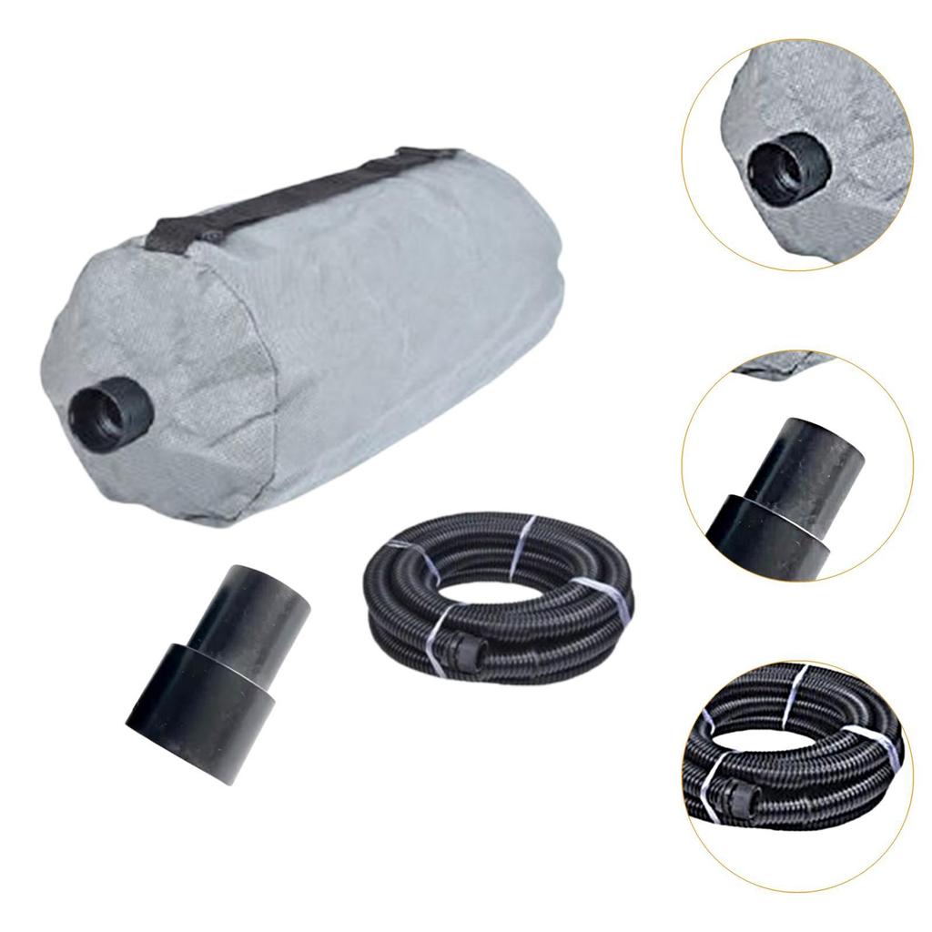 Drywall Sander Dust Collection Bag Practical Professional Dust Bag Lightweight Folding Premium Drywall Sander Attachment