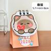 Charm Cat Mini Calendar 2026 2026 Desk Small Calendar Planner Student Girl Cute Meow Check In Calendar Schedule Office Stationer