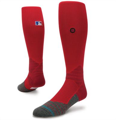 MLB Official Baseball Socks DIAMOND PRO OTC M759C16DIA RED Japan L To Japanese Size [Stance] Men's 25.5-29cm-(Equivalent M)