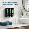 White Black Shampoo Dispenser Plastic Body Wash Dispenser Convenient Soap Dispenser  Home Hotel