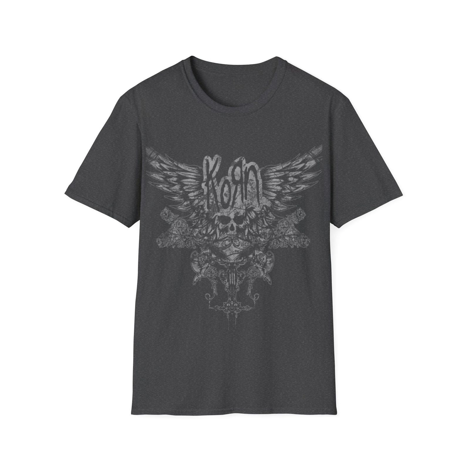 Unisex T shirt Korn Vintage Style, Korn Homage Graphic Unisex T shirt ,Korn Apparel, Retro 90 s 2XL