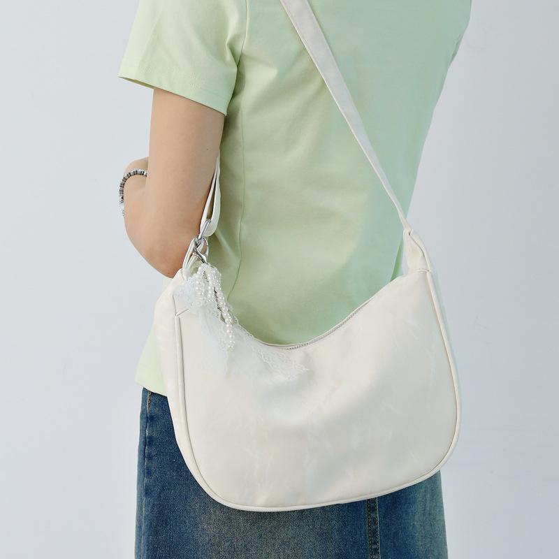 Customer Order 2025 New Fashion Versatile Shoulder Messenger Bag Large Capacity High Sense Simple Niche Women Messenger Bag