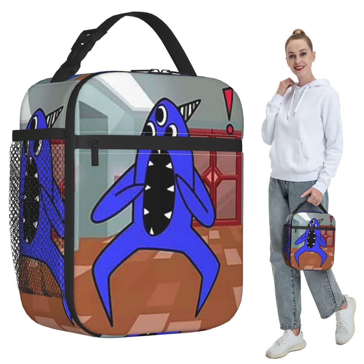 Nabnab Anime Garten Of Banban Insulated Lunch Bag for Kids School Cooler Thermal Food Box Tote Portable Lunch Boxes Container One Size