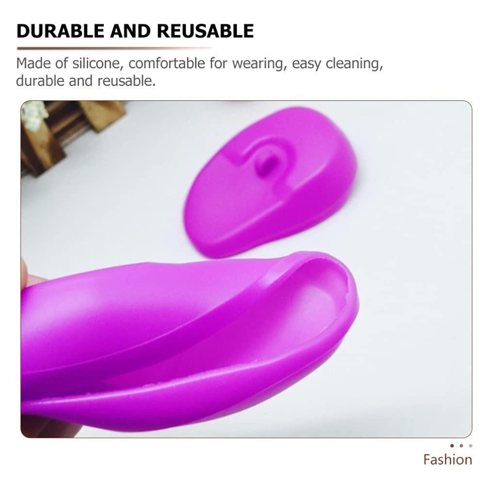 Shield Travel Silicone Ear Cover Hair Salon Earmuffs Ear Protector Cover Hair Coloring Ear Cover
