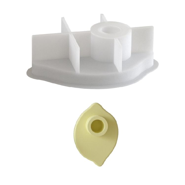 Reusable Silicone Mold Nonstick Candle Bases Moulds Fruit Shape Hand-Making Supplies Suitable for Making Home Decoration