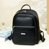 Luxury Vintage Leather Backpack for Women Large Capacity Travel Rucksack School Bookbag