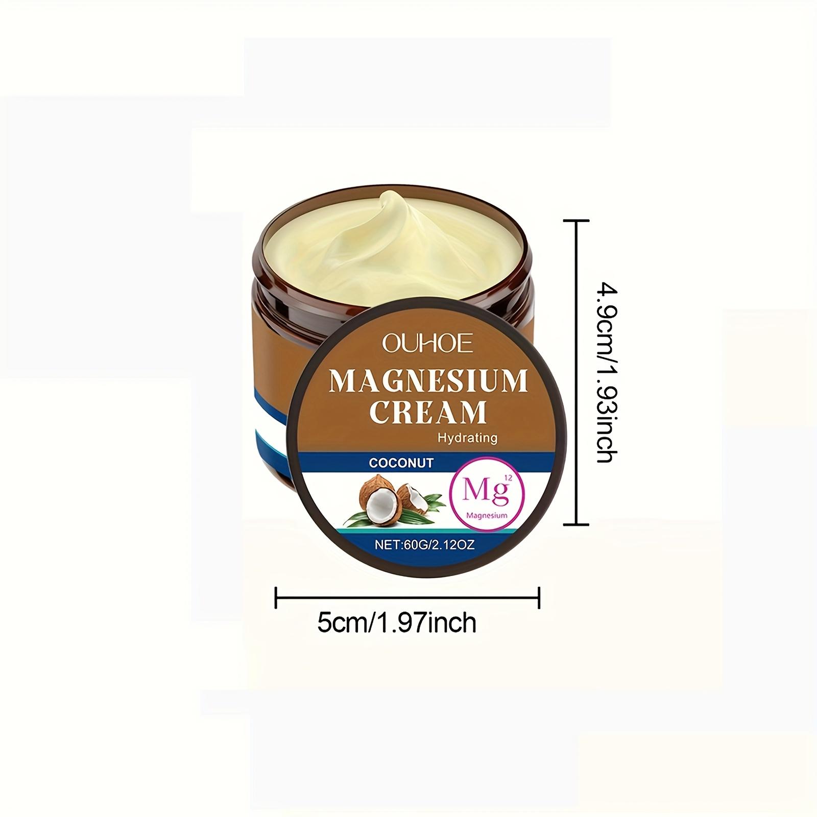 

Кокосовый успокаивающий магниевый крем для тела — это ежедневный массажный крем для кожи тела, предназначенный для облегчения дискомфорта в коленях. 60g