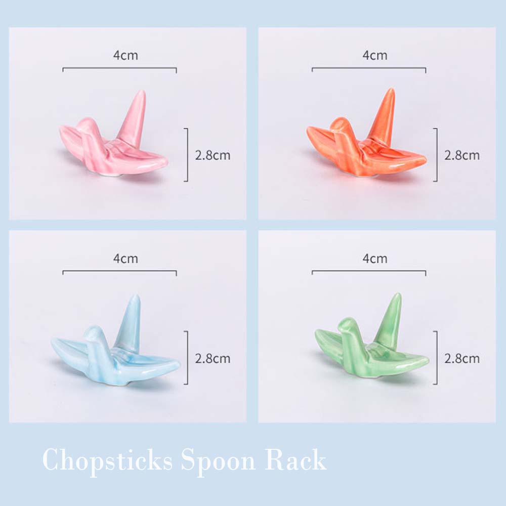 Porcelain Ceramic Fork Rack Rest Chopsticks Stand Tableware Chopsticks Holder Chopsticks Spoon Rack