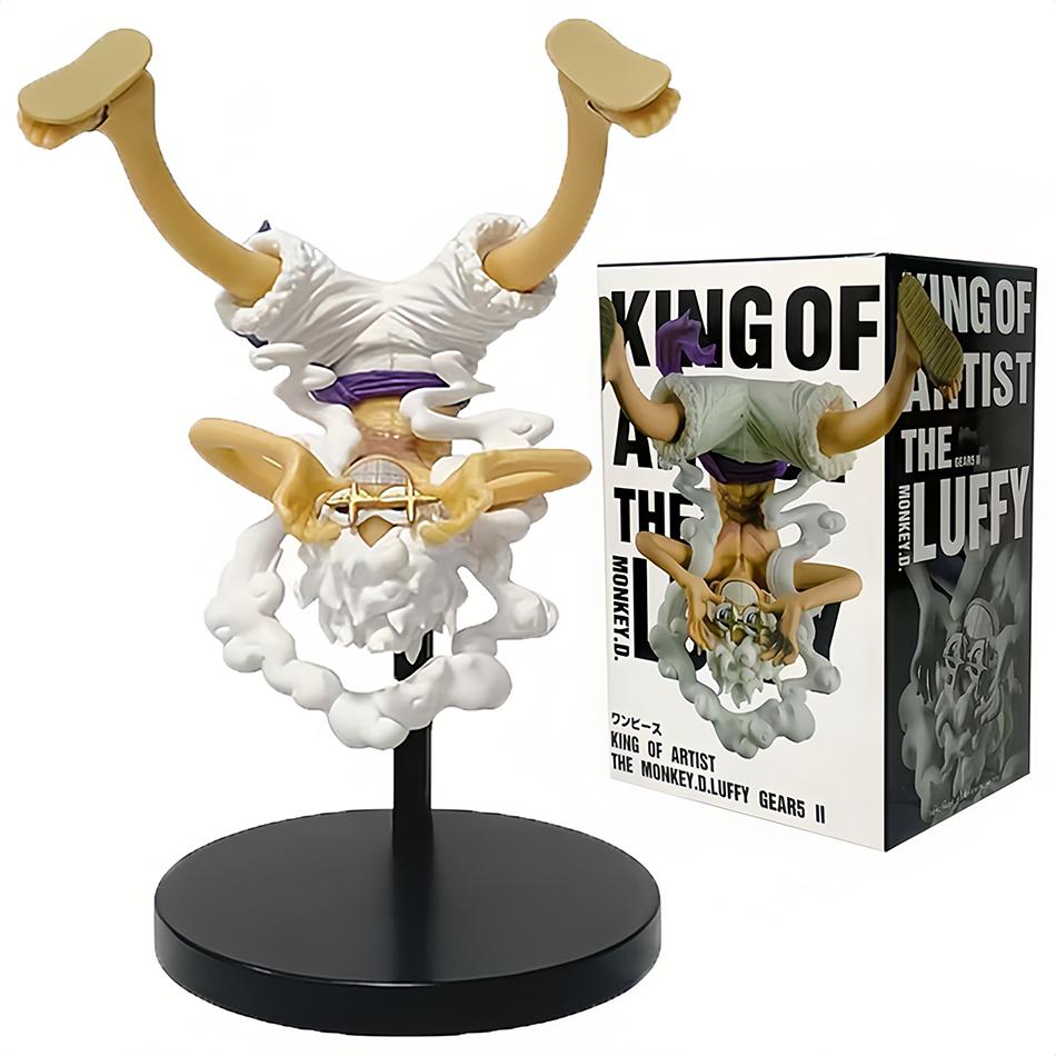 Japanischer Anime One Piece Sonnengott Nika Ruffy Handgefertigt V1 2 3 Nika Ruffy PVC Modell Desktop Ornament Anime Peripherie Geburtstagsgeschenk