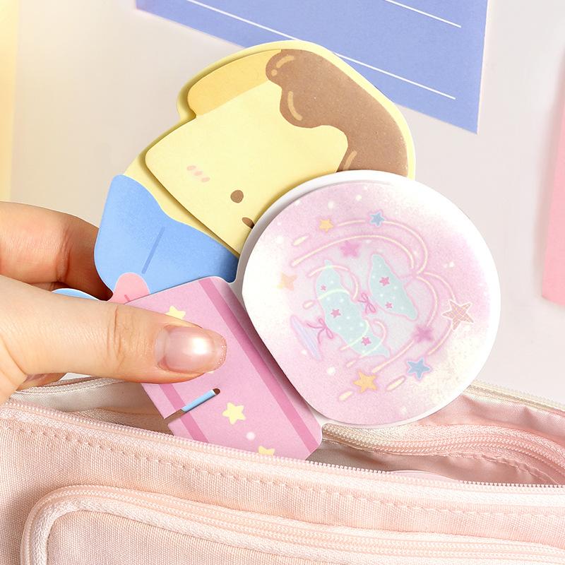 30pcs/1 lot Keli Sticky Notes Sweet Dream Time Series Fun and Cute Style Creative Insertable Standing