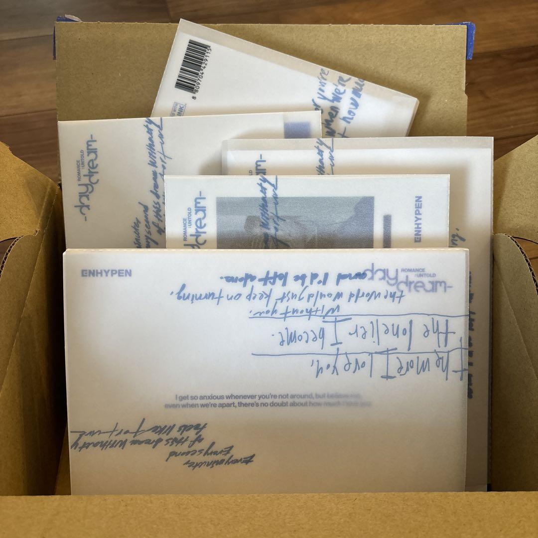 

[USED] Shipped today ENHYPEN daydream 5-volume set, opened album
