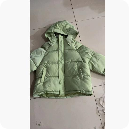 Chaqueta acolchada de algodón para mujer, Chaqueta corta acolchada de algodón, Chaqueta acolchada de algodón para mujer