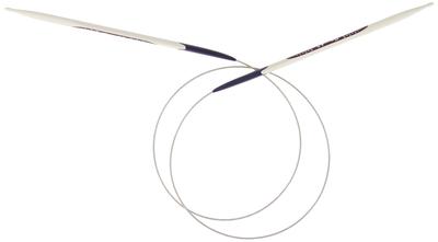 Ferri circolari ergonomici da maglia, 80 cm, 4,5 mm