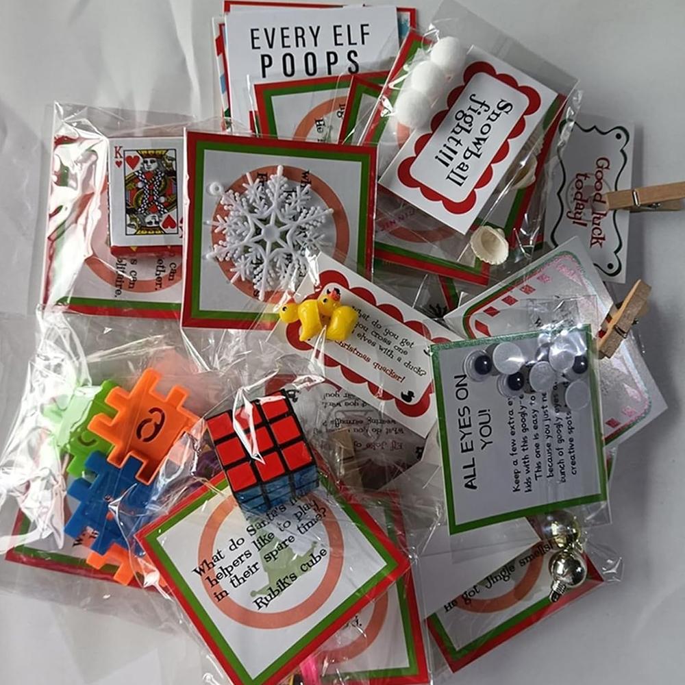 Elf Kit 24 Days of Christmas Elf Magic Kit for 2023 Fun Elf Activities Props