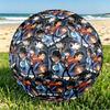 Michael Jackson Print Size 5 Soccer Ball, PU Wear Resistant Football for Match Training and Daily Practice, Birthday Gift for Soccer Fans