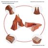 Chinese Guzheng Bridges Redwood Replacement Guzheng Bridge Anti-Slip String Code Support Professional Guzhengs Accessories