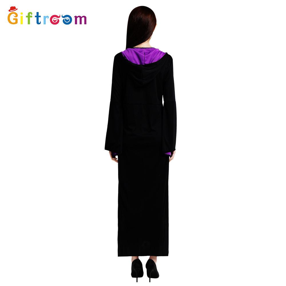 Captivating Gothic Style Witch Costume For Women Ideal For Halloween Celebrations