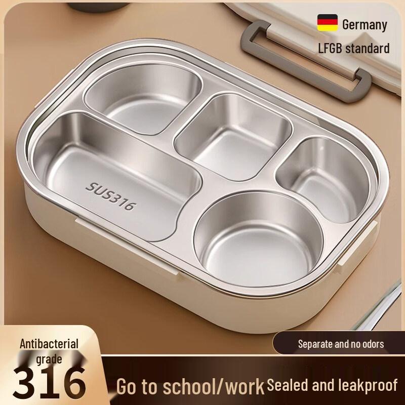 ZISIZ 316 Stainless Steel Insulated Lunch Box