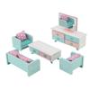 Miniatur Puppenhaus Möbelset Wohnzimmer Szene Rollenspiel Möbel Spielzeug Lernspielzeug für