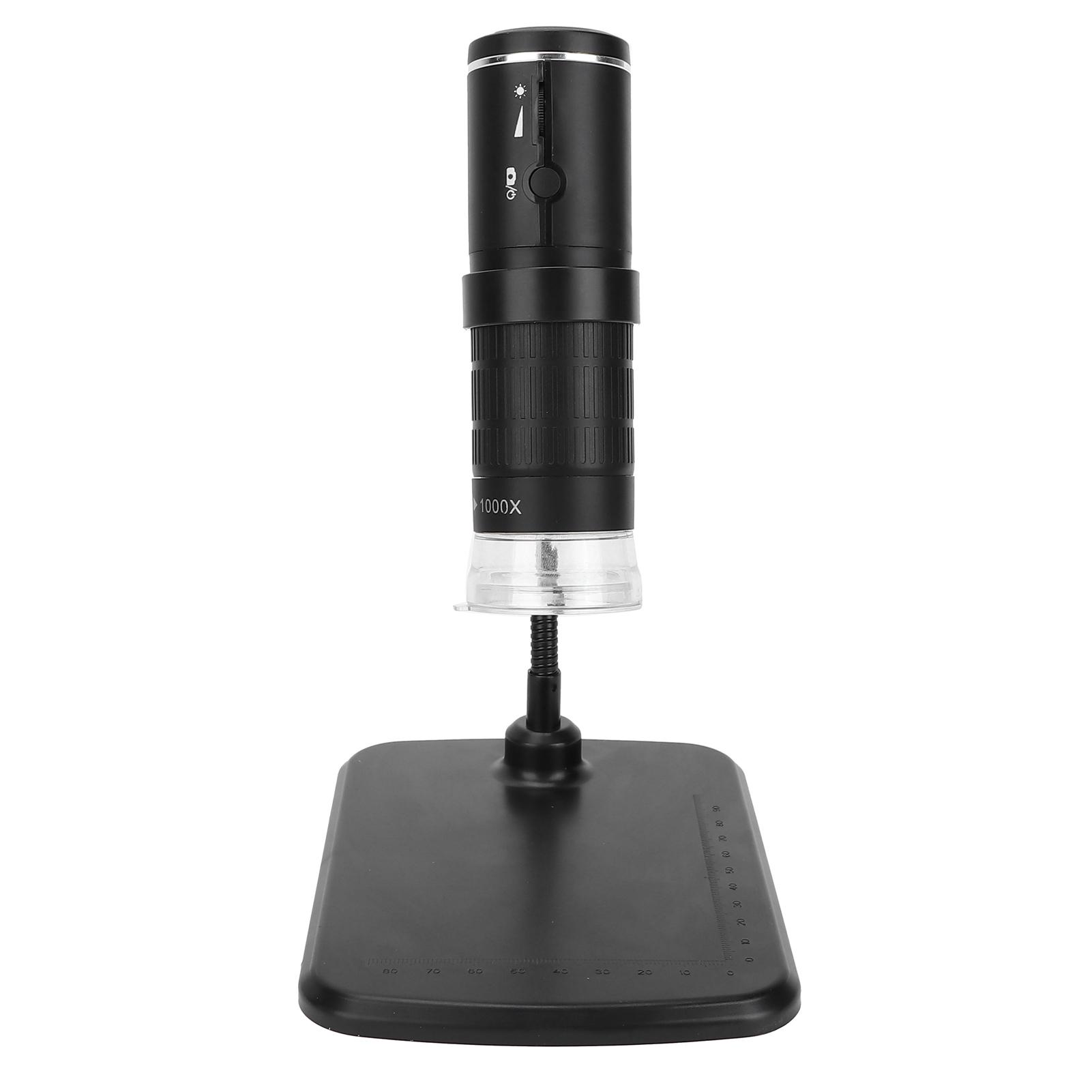 

Беспроводной цифровой микроскоп 50x‑1000x Портативная портативная гибкая мини-камера для микроскопа с Wi-Fi