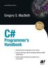 Kniha C# Programmer's Handbook
