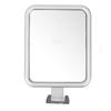 with Suction Cup Fogless Shower Shaving Mirror Aluminum Frame Makeup Mirrors  Shaver Holder