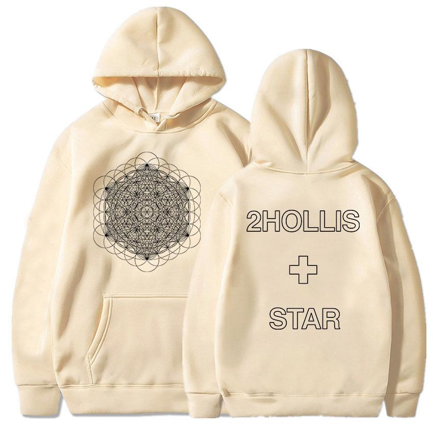 2hollis The Start Tour Hoodies Long Sleeve Casual Male Sweatshirts Fleece Grunge Hip Hop Unisex Streetwear Sudaderas