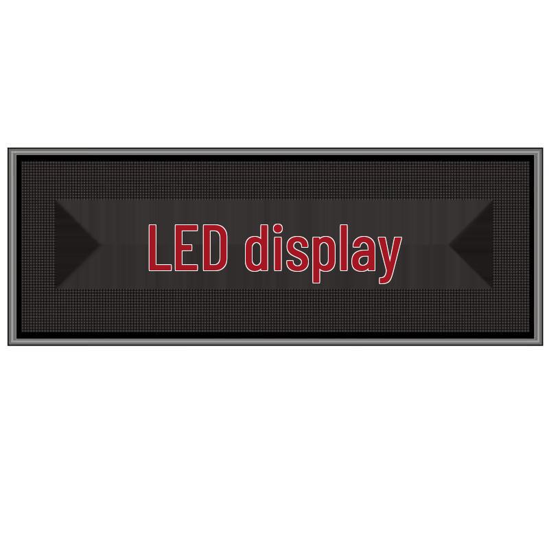 Lofit P3.75 Dual-Color LED Scrolling Display Panel CN Plug (adapter Included)