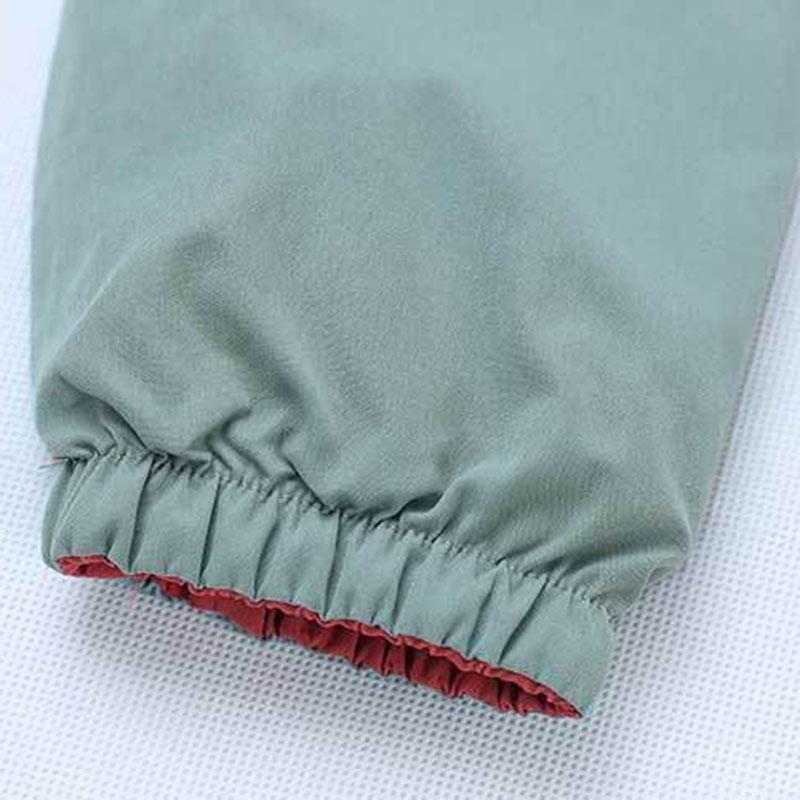 Women's Spring and Autumn No Printing Loose Double-sided Mid-length Baseball Uniform Plus Size Hooded Jacket Jacket