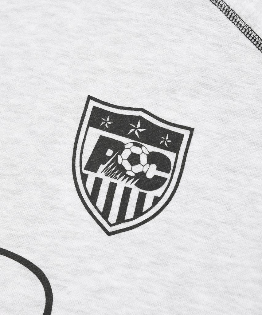 RETRIEVER CLUB Howling Soccer Crewneck [Melange Gray]