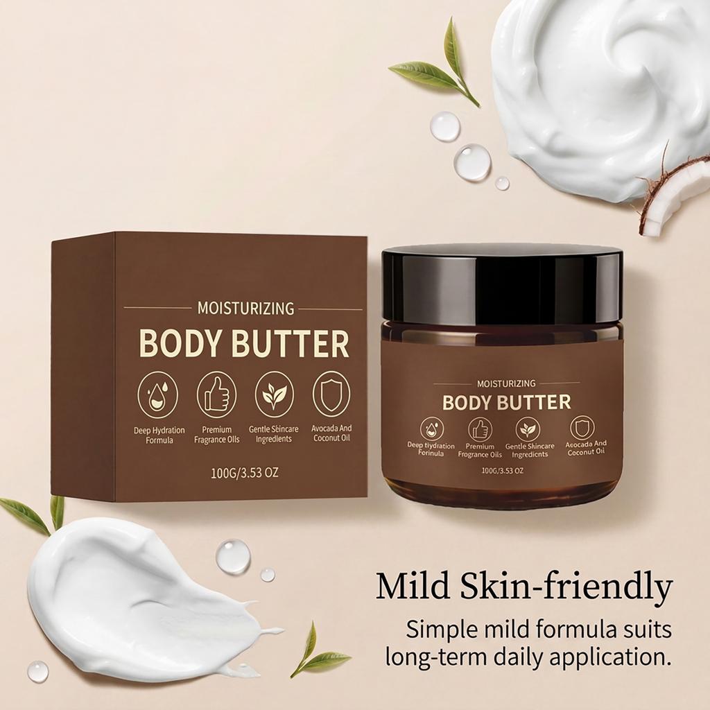 OCEAURA Moisturizing Body Cream Dry Skin Non-Greasy