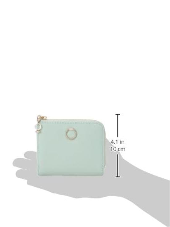 zipper wallet Cowhide Leather Ring Motif JSLW0DS4 [Jill Stuart] Bi-fold L-shaped [Eternal] Women's