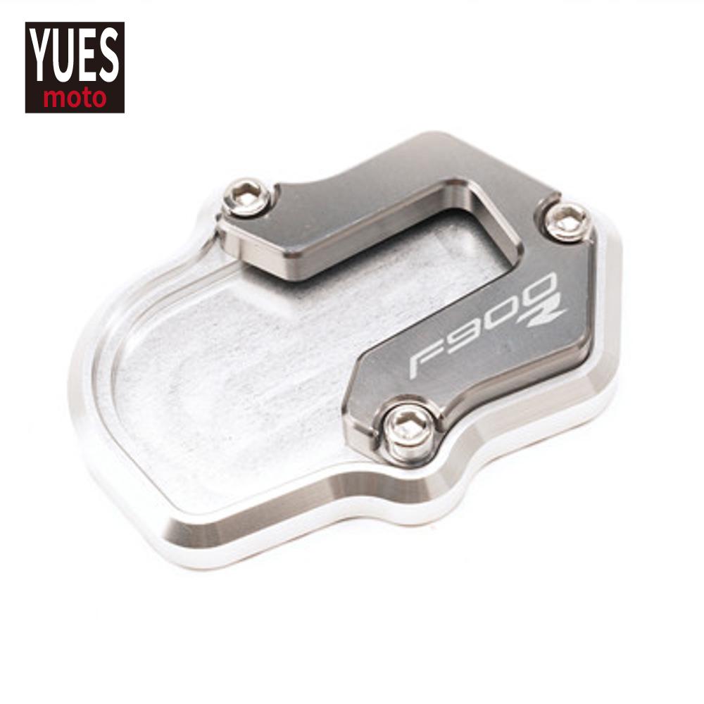Motorcycle Accessories CNC Aluminum Kickstand Extension Pad For BMW F900R F900XR