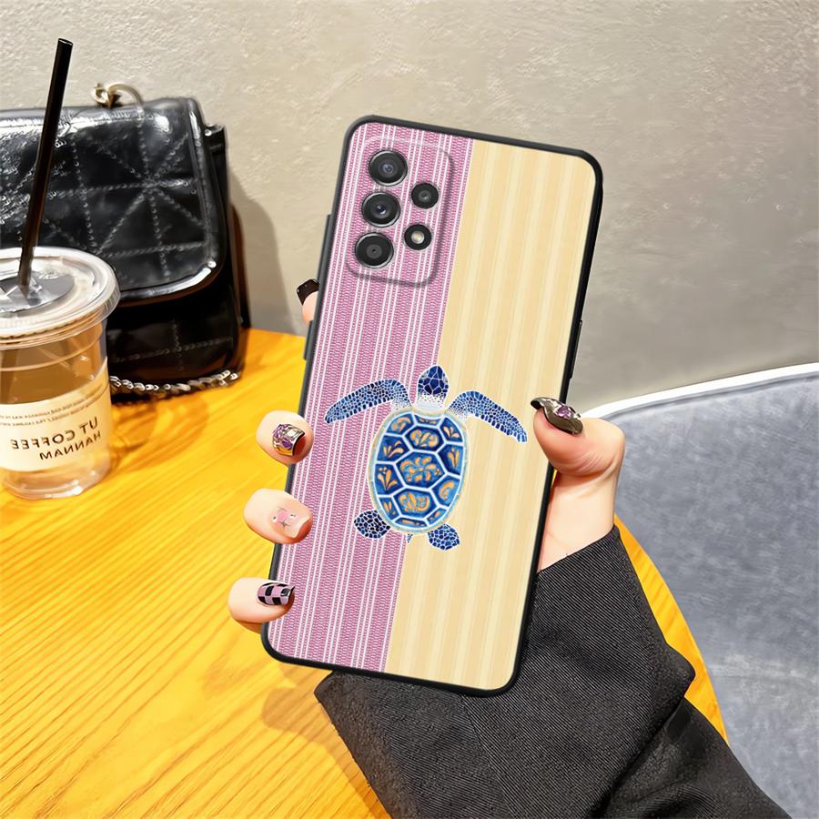 Case for Samsung Galaxy A03 A05 A01 A02 A06 Note 20 Ultra 9 10 A50 A70 A10 A20 A30 A40 A04 Soft Back Phone Cover Marine Animals