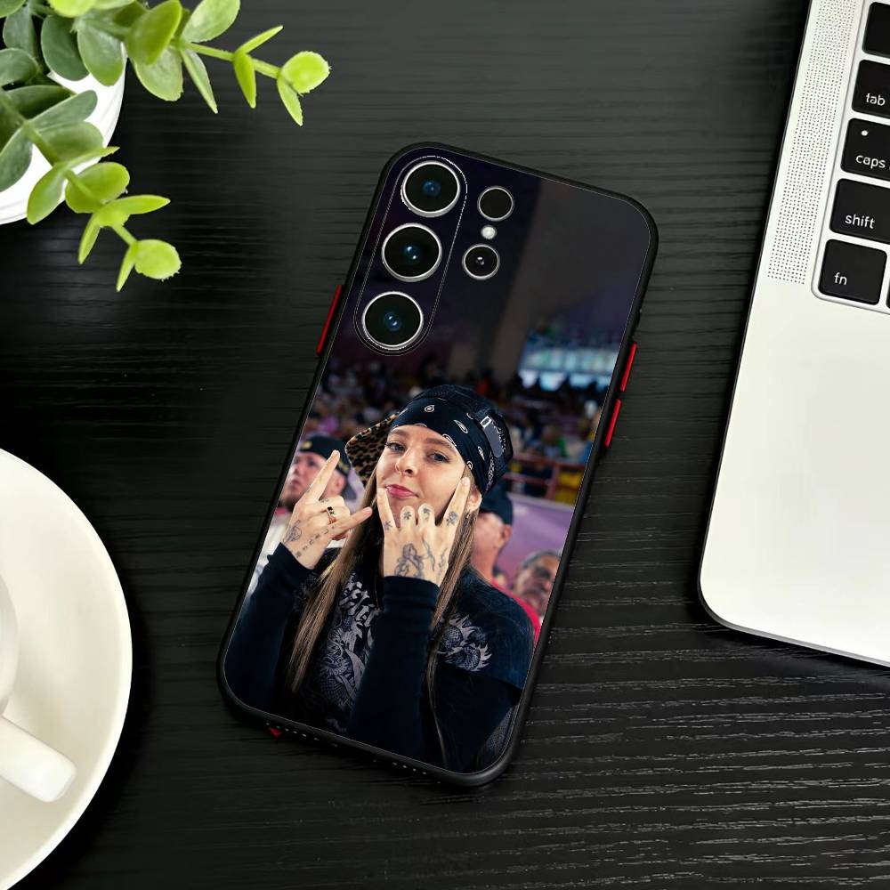 Singer Young Miko Phone Case For Samsung S26,S25,S24,S23,S22,S21,S20,Ultra,Plus,FE Black Soft Cover