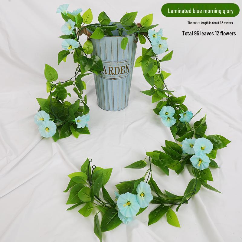Artificial Rose Vine Decoration for Wedding Ceiling or Water Pipe Cover