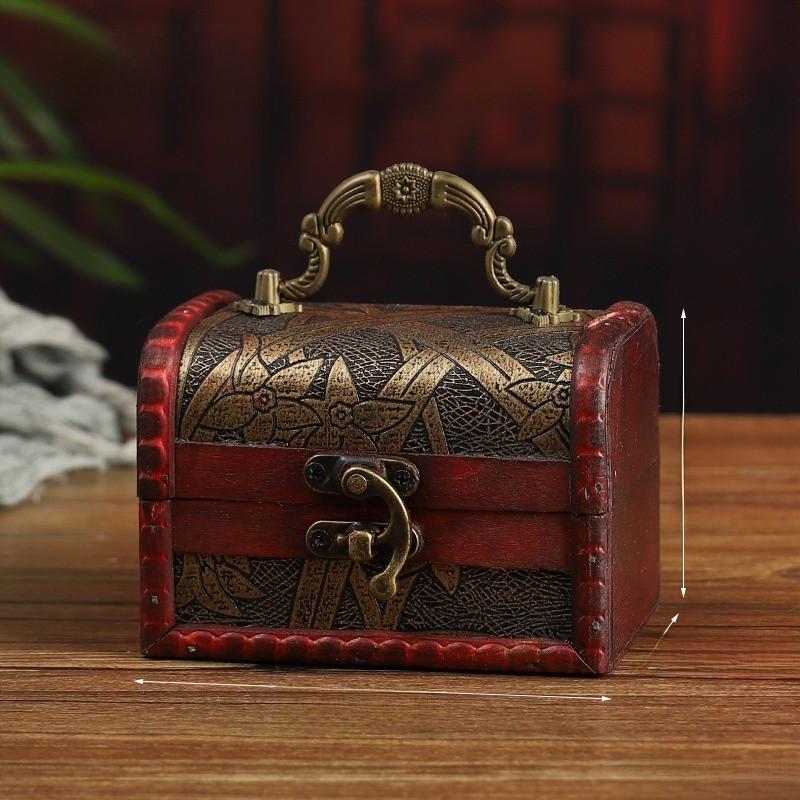 Jewelry Box Vintage Storage Box For Home Office Decor And Collection Gift