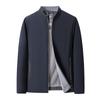 New Spring and Autumn Men's Executive Jacket Business Small Stand Collar Young and Middle-aged Casual Dad Wear