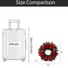 Christmas Wreath for Front Door, Hanging for Holiday and Home Decoration
