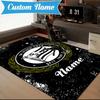 Tappeto Personalizzato con Nome e Stemma Sturm Graz, Tappeto da Gioco, Tappetino per Camera da Letto Soggiorno Ingresso, Idea Arredamento Casa Regalo per Natale Compleanno