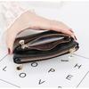 Women Mini Change Purses Leather Coin Purse Zipper Pouch Card Holder Wallet Kids Coin Pocket Wallets Key Chain Holder
