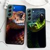 Forest Vipers And Pythons Phone Case For Samsung Galaxy S22 S25 Ultra S21 S10 Plus S26 Edge S20 S23 S24 FE Cover Silicone So