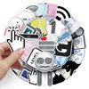 50Pcs 404 Network Error Java Diy Stickers Funny Programmer Internet Meme Sticker Scrapbooking Phone Luggage Waterproof Decals