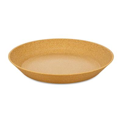 CONNECT Soup by Perfect for Outdoor and Made with Recycled Plastic for and Natural A Great Gift for Your Kitchen or Plate, 24cm, Yellow, KOZIOL,