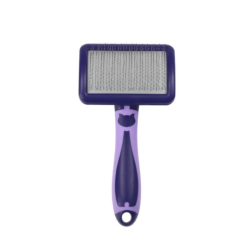 

Dog Hair Comb Bichon Teddy Combing Pet Grooming Cat Bristle Hard Curved Needle Comb